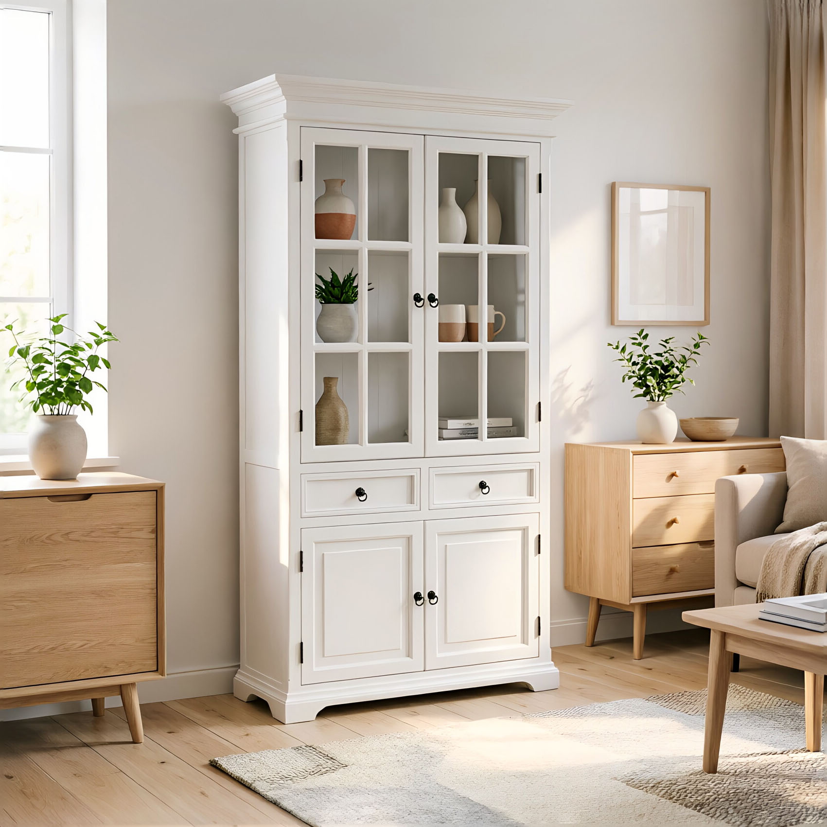 white furniture
